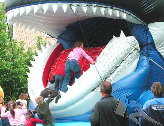 :: Riesenrutsche Free Willy, Springburg mieten, Springburg Wal leihen