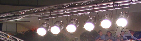 Lichttechnik mieten - Beleuchtungssystem 1