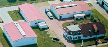 Firmengelände Veranstaltungsservice Wiebeck in Schwedt